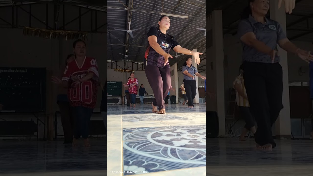 ซ้อมรำบวงสรวงแม่ย่าโม