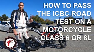 UPDATED - How to pass the ICBC Road Test for Motorcycle Class 6 or 8L screenshot 4