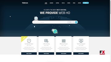Valence - Website Hosting Company WordPress Theme + WHMCS      Ryan A
