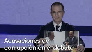 Acusaciones de corrupción en el debate - Primer debate presidencial