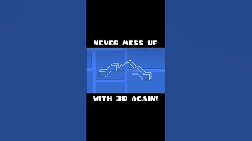 Easily make 3D slopes! #geometrydash #gdtips #gd #gdlevels #gaming #gdcreation #games