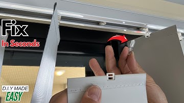 How to Replace broken vertical blind stem
