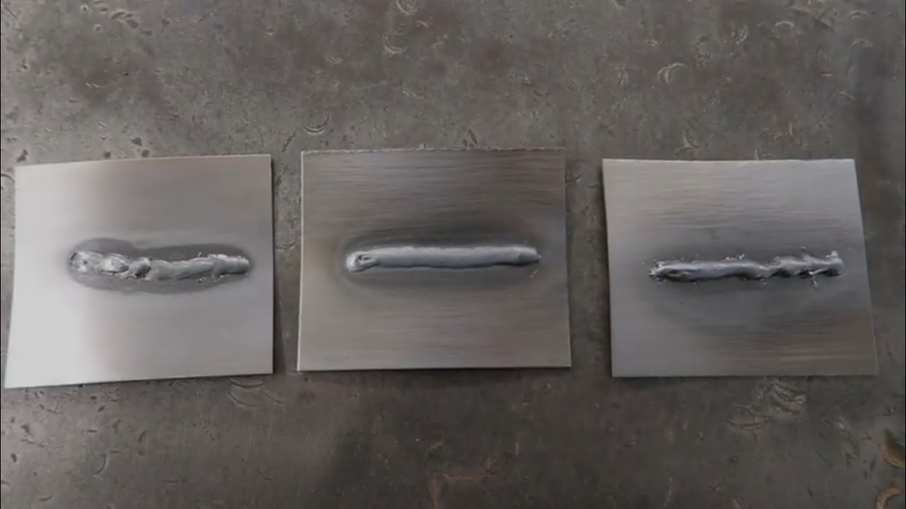 Mig welding set up Part 1 Volts/power and wire speed Tips and Tricks