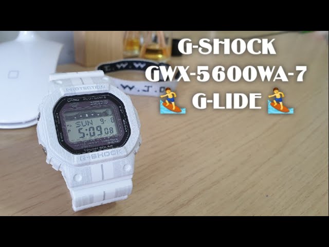 G-Shock | GWX-5600WA-7 G-Lide | Unboxing