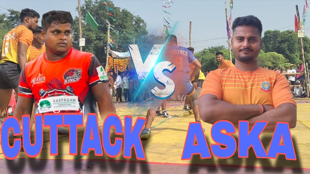CUTTACK 🆚 ASKA (ALL ODISHA KABADDI TOURNAMENT IN DHINKANAL) 