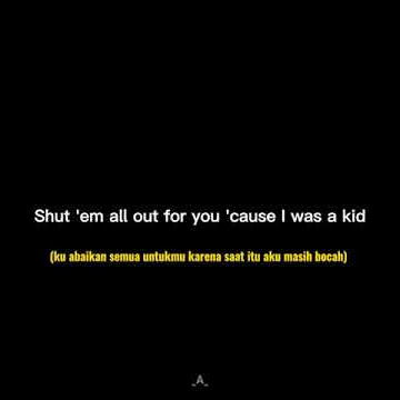 Mentahan Story' WA  Lirik Musik (Billie Eilish - Happier Than Ever)
