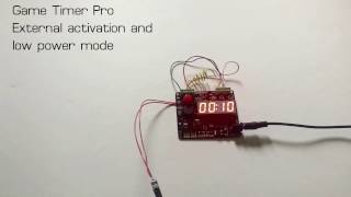 Game Timer Pro Low Power Tutorial