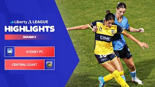 Sydney FC v Central Coast Mariners - Highlights | Liberty A-League 2023-24 | Round 03