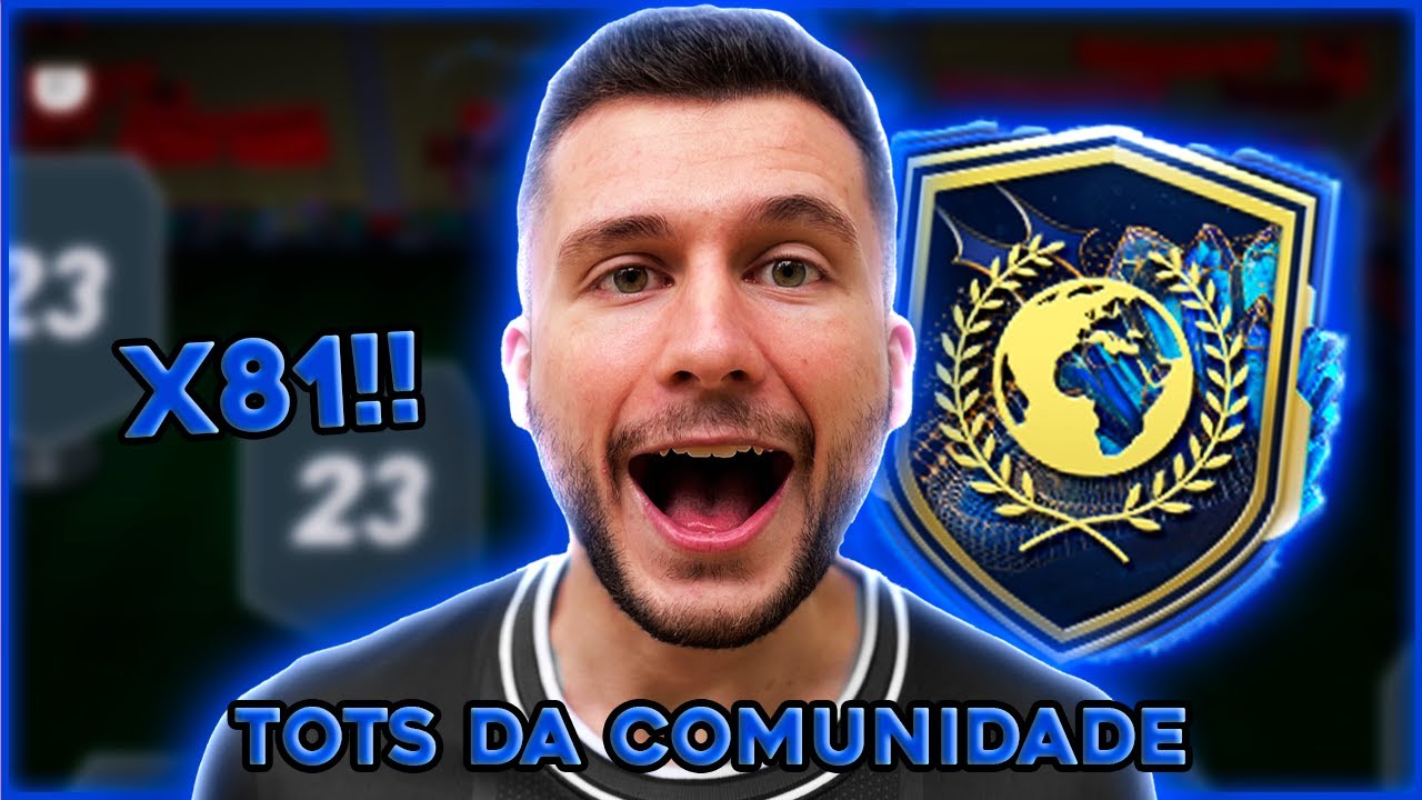 INSANO!!!! ABRI 81 PACKS DE TOTS DA COMUNIDADE, VALE A PENA? FIFA 23 - ULTIMATE TEAM