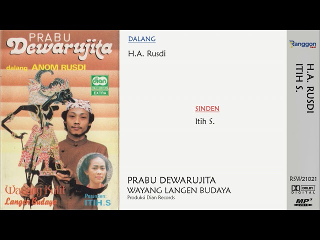 [Full] Wayang Purwa - Prabu Dewarujita | HA Rusdi - Itih S | Langen Budaya - 1992 class=