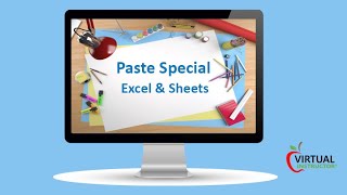 Paste Special Options for Microsoft Excel and Google Sheets