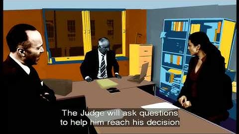 What is a third party debt order hearing?