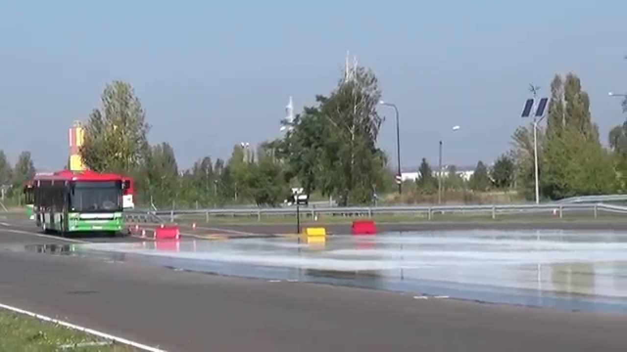 ODTJ Autobusem po płycie poślizgowej MPK Lublin cz.2