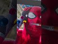 Using primary colours to colour match Spider-Man 🦸♂️ #art #painting #colour