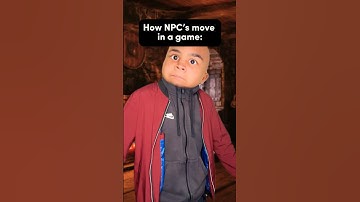 How NPC’s Move EVERYTIME in a Game 😭 #comedy