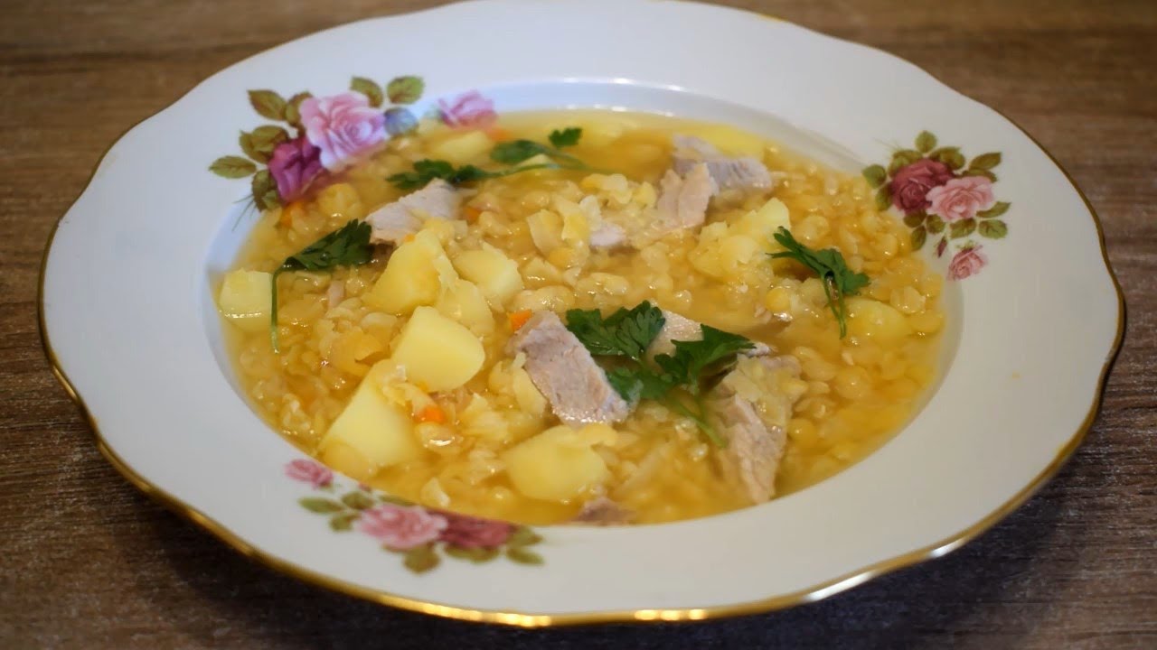 Рецепт: Гороховый суп - Музыкальный суп «Фуги Баха» и мой секрет варки вкусных супов
