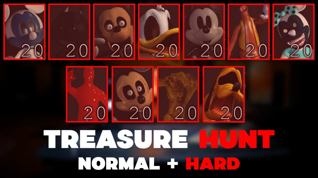 Original Fnati Cn Treasure Hunt Normal Hard Completed Youtube 