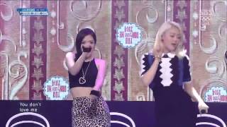(140223) {K-Lover} SPICA - You Don't Love Me @ Inkigayo (Live)
