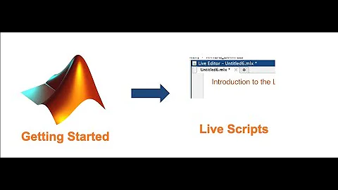 Getting Started In MATLAB: Live Scripts