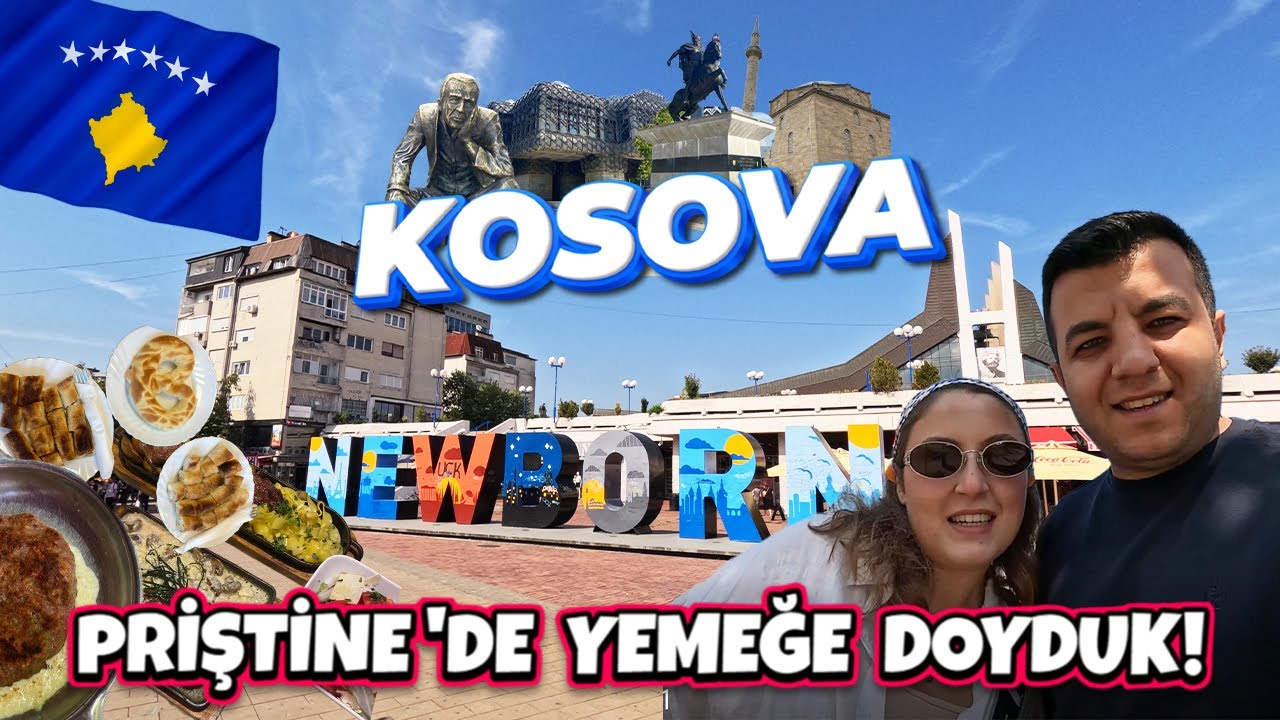Kosova Gitmeye Değer mi? - Kosova Priştine Gezisi - Kosova'da Yeme İçme Ucuz mu? - Priştine Vlog