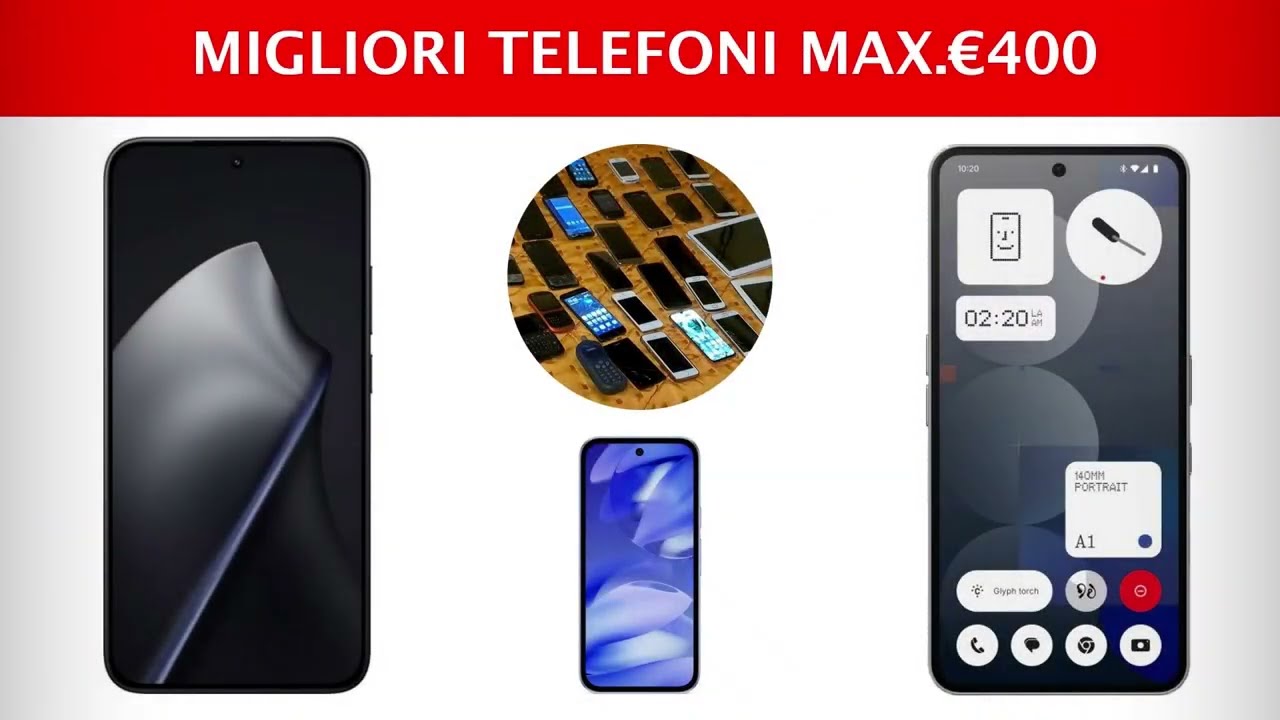 Migliori telefoni dai €300 ai €400 - Marzo 2026