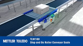 METTLER TOLEDO TLW160 Stop and Go Roller Conveyor Scale screenshot 5
