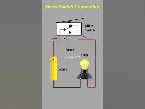How to Wire up a Micro Switch 