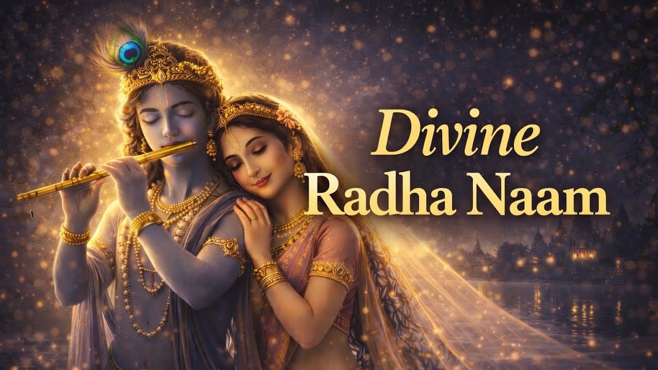 Shri Radha Shri Radha Naam Jap 1008 Baar | श्री राधा नाम जप | Meditation Space Official