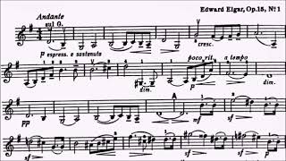 ABRSM Violin 2024-2027 Grade 6 B2 Elgar Chanson de Nuit Op.15 No.1 Sheet Music