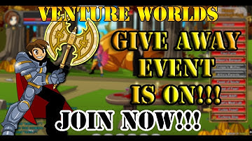 #13 - "VENTURE WORLDS" - "EVENT OR FREE LOOT" CHECK YOURSELF || Latest AQW Private Server - 2020