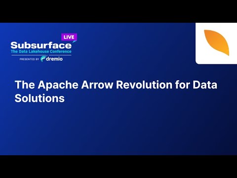 The Apache Arrow