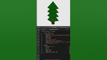 🌲 3D Rotating Tree Animation using HTML & CSS | No JavaScript ✨