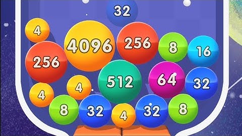 2048 Balls Merge Number Game