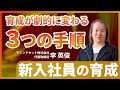 新入社員の育成／経営者や人事がやるべきこと／絶対に間違えてはいけない『優先順位』