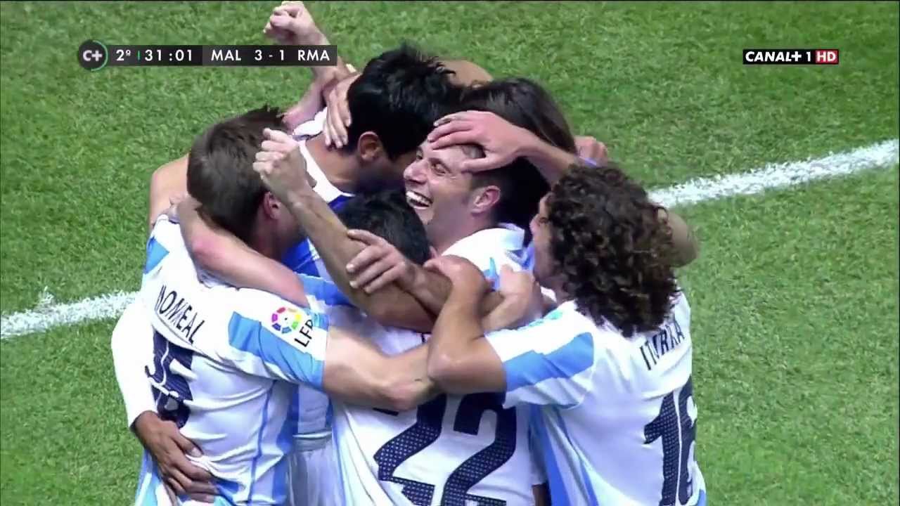 Málaga C.F.- Real Madrid - Isco/Joaquin. The best connection