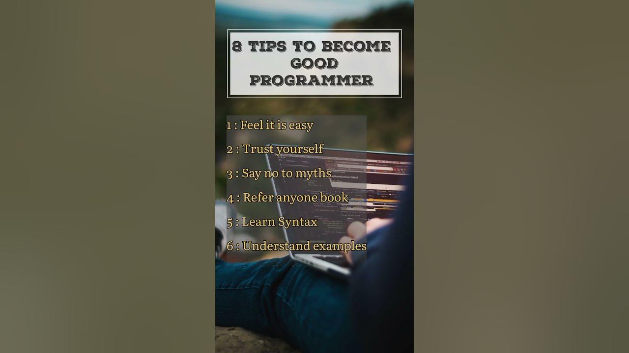 8 Tips to become good Programmer #javascript #coding #programming #html ...