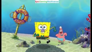 SpongeBob SquarePants Hero's Choice Man Ray Battle Gameplay - Playing As Mermaid Man screenshot 2