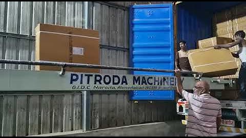 Container Loading Unloading conveyor Double boom height adjustable.