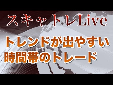 トレンドが出やすい時間帯のトレード【FX初心者でも稼げるスキャルピング手法】