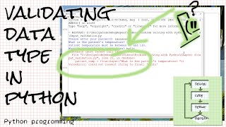 How to validate data type in Python