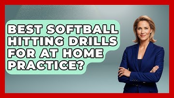 Best Softball Hitting Drills For At Home Practice? - Softball Basics and Beyond