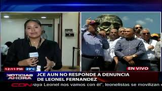 JCE aún no responde a denuncia del expresidente Leonel Fernández