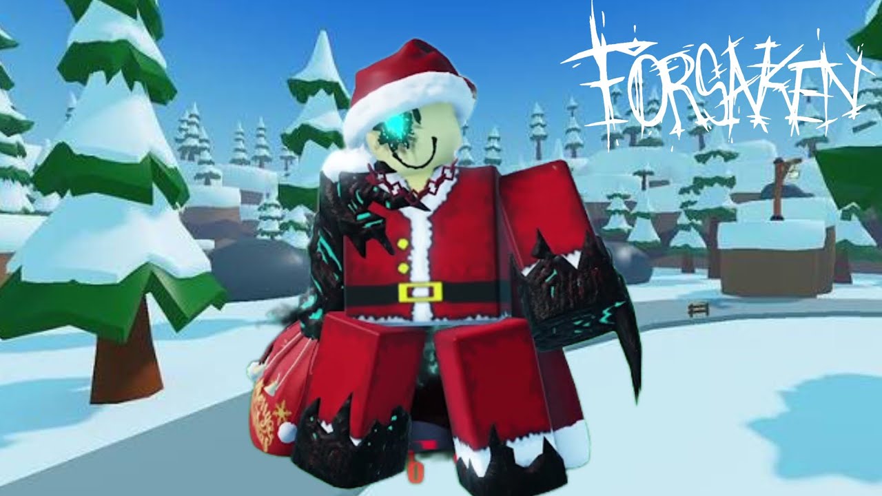 Santa John Doe Skin Gameplay [ROBLOX]-Forsaken - YouTube