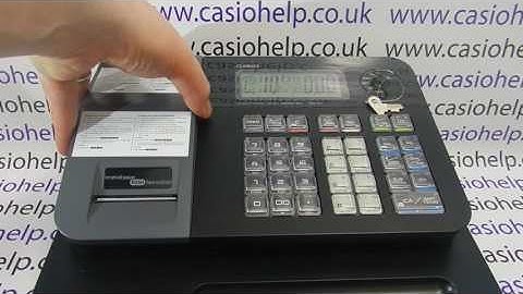 Casio SE-G1 E10 Error Message