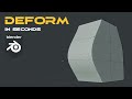 The PROPER way to deform objects in Blender!