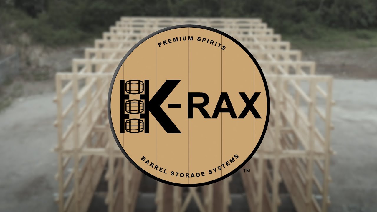 K-RAX Premium Spirits Barrel Storage System - YouTube