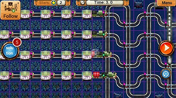 Rail Maze 2 Brain Train Gameplay - Train Puzzle Game - Android Gameplay #2313