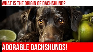 Discover the Fascinating History Behind the Name 'Dachshund'! by Happy Hounds Hangout No views 1 month ago 3 minutes, 33 seconds