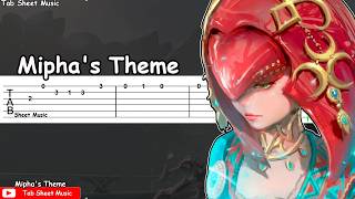 Miphas Theme - Zelda Breath Of The Wild Guitar Tutorial