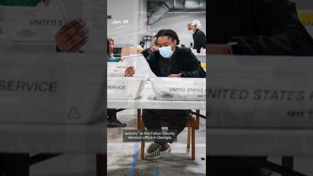 FBI executes a search warrant at a Fulton County elections hub for records about the 2020 election